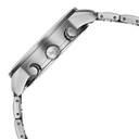 Fastrack Oceanyx - Ceramic Quartz Multifunction Grey Dial Two Toned Strap Watch For Guys