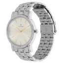Titan Karishma Quartz Analog Silver Dial Silver Stainless Steel Strap Watch For Men