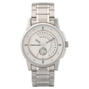Fastrack Go Skate Quartz Analog with Day and Date White Dial Stainless Steel Strap Watch for Guys