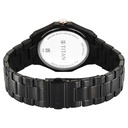 Titan Regalia Dodecagon Quartz Analog with Date Grey Dial Black Stainless Steel Strap Watch For Men