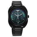 Fastrack Oceanyx Quartz Analog with Date Green Dial Black Strap Watch For Guys