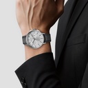 Titan Light leathers Multifunction Silver Dial Leather Strap Watch For Men