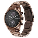 Titan Neo Splash Quartz Multifunction Black Dial Stainless Steel Strap Watch for Men