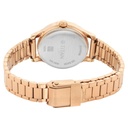 Titan Quartz Analog with Date Rose Gold Dial Rose Gold Metal Strap Watch For Women