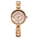 Titan Raga Contempore Quartz Analog Rose Gold Mother Of Pearl Dial Metal Strap Watch For Women