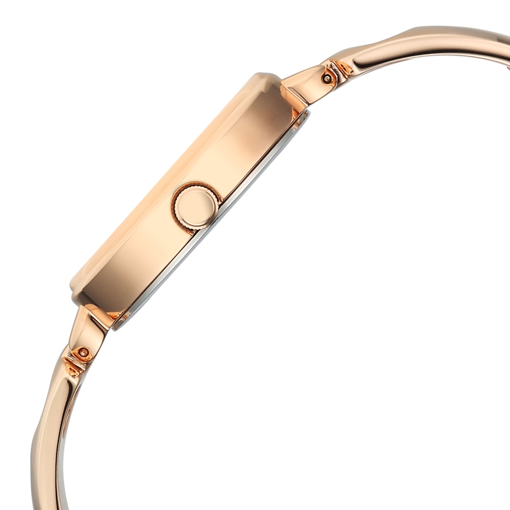 Titan Raga Contempore Quartz Analog Rose Gold Mother Of Pearl Dial Metal Strap Watch For Women