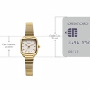 Titan Raga Showstopper Quartz Analog Champagne Dial Metal Strap Watch For Women