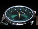 Titan Men's Urban Edge Lustrous Green Dial Leather Watch
