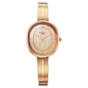 Titan Raga Contempore Quartz Analog Rose Gold Mother Of Pearl Dial Metal Strap Watch For Women