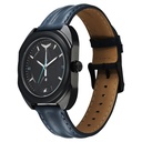 Fastrack Oceanyx Quartz Analog with Date Black Dial Blue Strap Watch For Guys