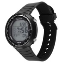 Fastrack StreetStyle Digital Dial Black Polyether Strap Watch For Unisex