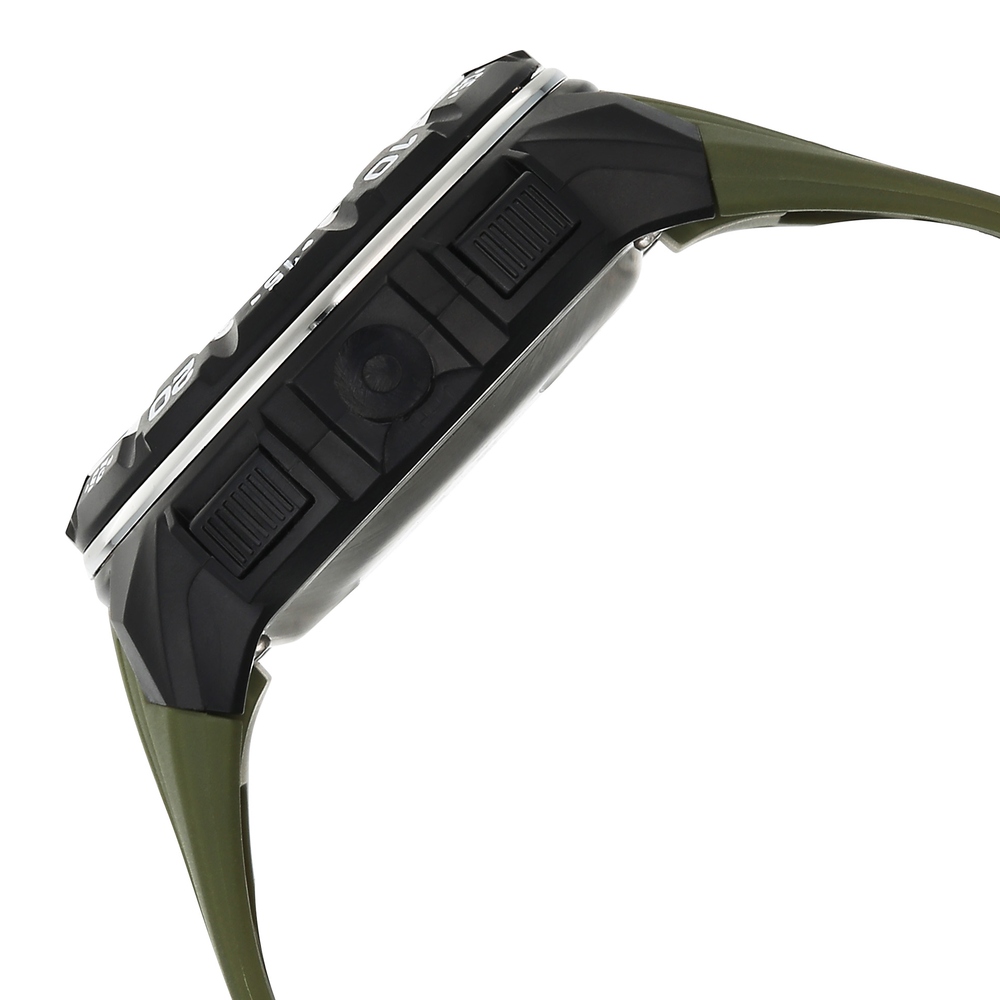 Fastrack StreetStyle Digital Dial Green Polyether Strap Watch For Unisex
