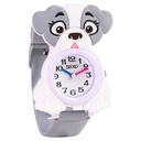 Zoop Analog Doggy Watch with White Dial & Grey Strap for Boys Girls Kids, from House of Titan