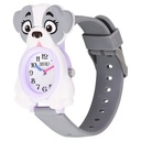 Zoop Analog Doggy Watch with White Dial & Grey Strap for Boys Girls Kids, from House of Titan