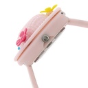Zoop Analog Watch with Golden Dial & Pink Strap for Girls Kids, from House of Titan
