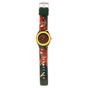 Zoop Justice League Flash Analog Watch with Red Dial & Multicoloured Strap for Boys Kids, from House of Titan