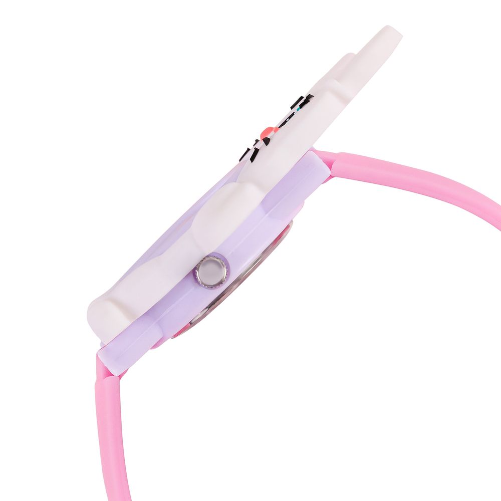 Zoop Analog Bunny Rabbit Watch with White Dial & Pink Strap for Boys Girls Kids, from House of Titan