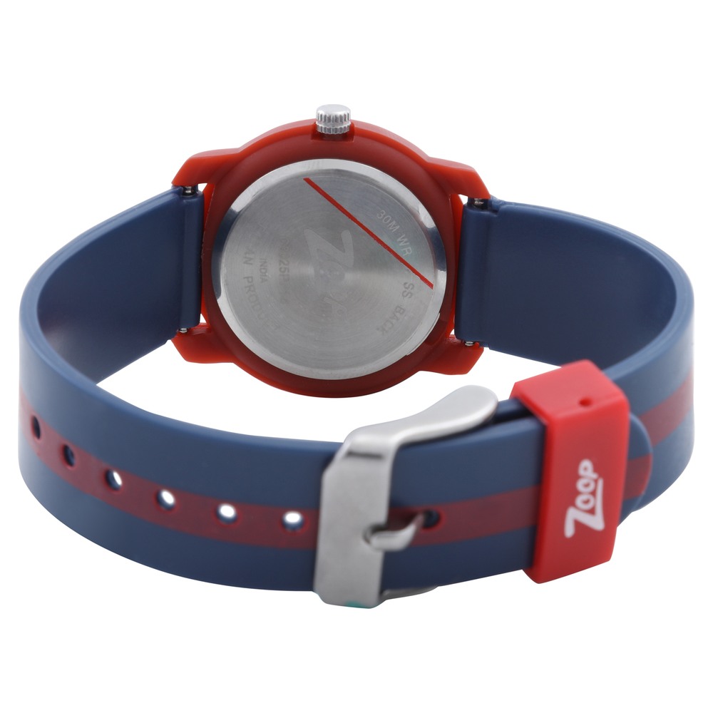Zoop Analog Watch with Blue Dial & Blue Strap for Boys Girls Kids, from House of Titan