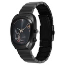 Fastrack UFO Quartz Multifunction Black Dial Black Stainless Steel Strap Watch For Guys