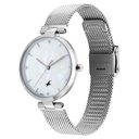 Fastrack Stunners X Quartz Analog Mother Of Pearl Dial Stainless Steel Strap Watch For Girls