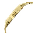Titan Quartz Analog Silver Round Dial Golden Stainless Steel Strap Watch For Men