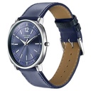 Sonata Poze Quartz Analog Blue Dial Blue Leather Strap Watch For Men