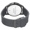 Poze by Sonata Quartz Analog Black Dial Silicone Strap Watch for Men