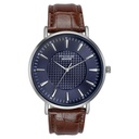 Sonata Poze Quartz Analog Blue Dial Leather Strap Watch for Men
