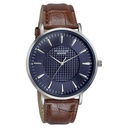 Sonata Poze Quartz Analog Blue Dial Leather Strap Watch for Men