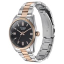 Sonata Poze Quartz Analog Black Dial Metal Strap Watch for Men
