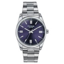 Sonata Poze Quartz Analog Blue Dial Silver Stainless Steel Strap Watch For Men