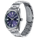 Sonata Poze Quartz Analog Blue Dial Silver Stainless Steel Strap Watch For Men
