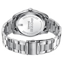 Sonata Poze Quartz Analog Blue Dial Silver Stainless Steel Strap Watch For Men