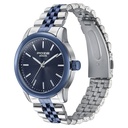 Sonata Poze Quartz Analog Blue Dial Stainless Steel Strap Watch For Men
