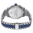 Sonata Poze Quartz Analog Blue Dial Stainless Steel Strap Watch For Men