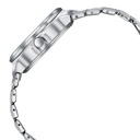 Sonata Poze Quartz Analog Silver Dial Metal Strap Watch For Men