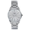 Sonata Poze Quartz Analog White Dial Metal Strap Watch For Men