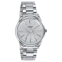 Sonata Poze Quartz Analog White Dial Metal Strap Watch For Men