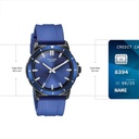 Sonata Poze Quartz Analog Blue Dial Blue Silicone Strap Watch For Men
