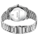 Sonata Poze Quartz Analog Blue Dial Silver Metal Strap Watch For Men