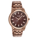 Sonata Poze Quartz Analog Brown Dial Brown Metal Strap Watch For Men