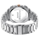 Sonata Poze Quartz Analog Red Dial Silver Metal Strap Watch For Men