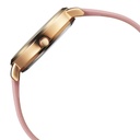 Poze by Sonata Quartz Analog Pink Dial PU Leather Strap Watch for Women