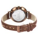 Poze by Sonata Quartz Analog Brown Dial PU Leather Strap Watch for Women