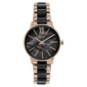 Sonata Poze Quartz Analog Mother Of Pearl Round Dial Two Toned Metal & Plastic Strap Watch For Women