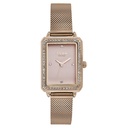 Sonata Poze Quartz Analog Pink Dial Mesh Strap Watch for Women