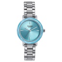 Sonata Poze Quartz Analog Blue Dial Stainless Steel Strap Watch For Women