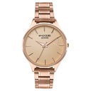 Sonata Poze Quartz Analog Beige Dial Rose Gold Colour Stainless Steel Strap Watch For Women