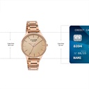 Sonata Poze Quartz Analog Beige Dial Rose Gold Colour Stainless Steel Strap Watch For Women