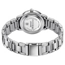 Sonata Poze Quartz Analog Blue Dial Silver Metal Strap Watch For Women